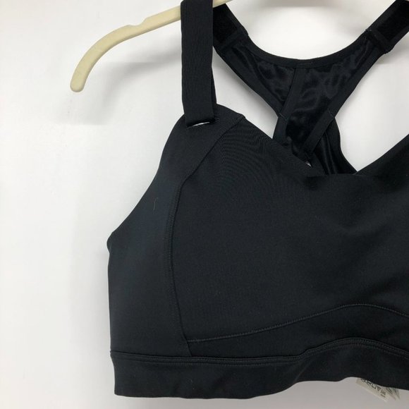 Brooks Running Black High Impact Sports Bra 36DD adjustable straps - Picture 11 of 14